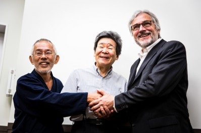 Michael Dudok de Wit, Isao Takahata & Toshio Suzuki